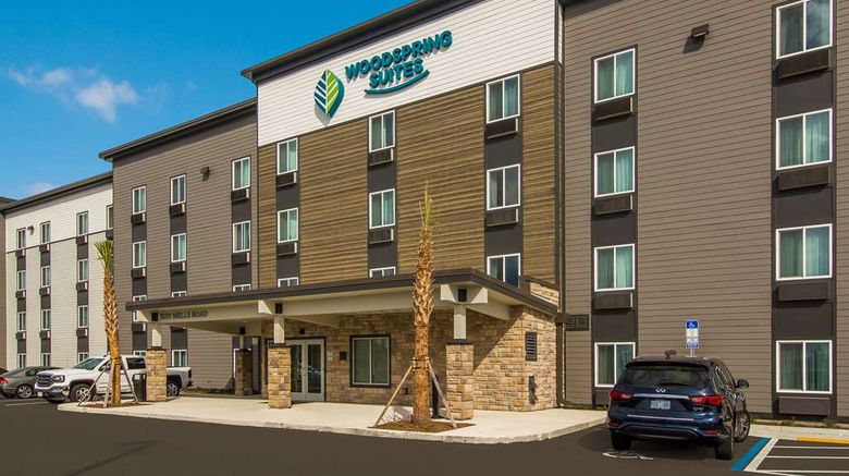 <b>WoodSpring Stes Jacksonville Orange Park Exterior</b>. Images powered by <a href="https://iceportal.shijigroup.com/" title="IcePortal" target="_blank">IcePortal</a>.
