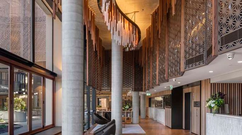 <b>Vibe Hotel Adelaide Lobby</b>. Images powered by <a href="https://iceportal.shijigroup.com/" title="IcePortal" target="_blank">IcePortal</a>.