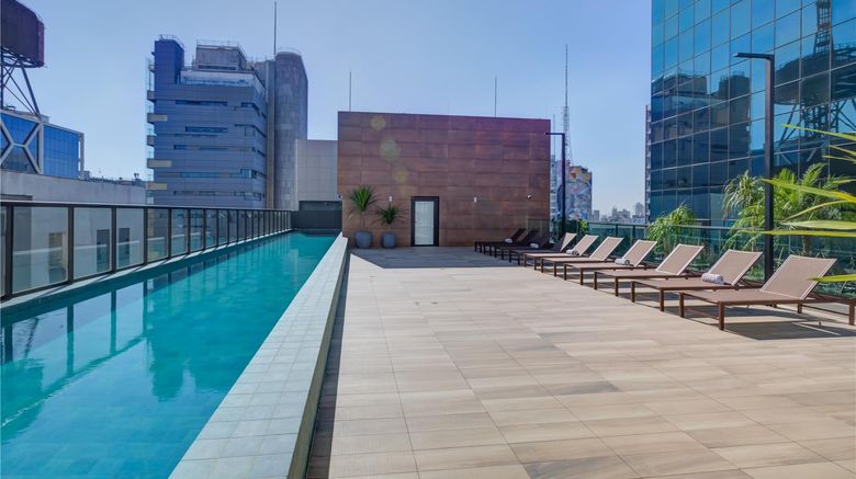 <b>Qoya Hotel Sao Paulo, Curio Collection Pool</b>. Images powered by <a href="https://iceportal.shijigroup.com/" title="IcePortal" target="_blank">IcePortal</a>.