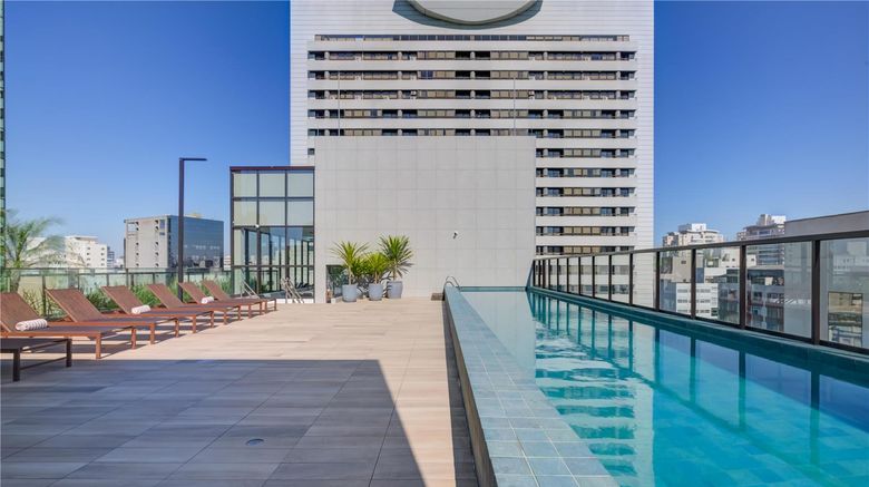 <b>Qoya Hotel Sao Paulo, Curio Collection Pool</b>. Images powered by <a href="https://iceportal.shijigroup.com/" title="IcePortal" target="_blank">IcePortal</a>.