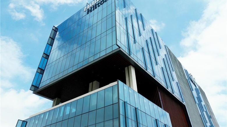 <b>Hilton Monterrey Exterior</b>. Images powered by <a href="https://iceportal.shijigroup.com/" title="IcePortal" target="_blank">IcePortal</a>.