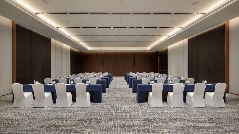 <b>Wyndham Grand Shanxi Xiaohe Xincheng Ballroom</b>. Images powered by <a href="https://iceportal.shijigroup.com/" title="IcePortal" target="_blank">IcePortal</a>.