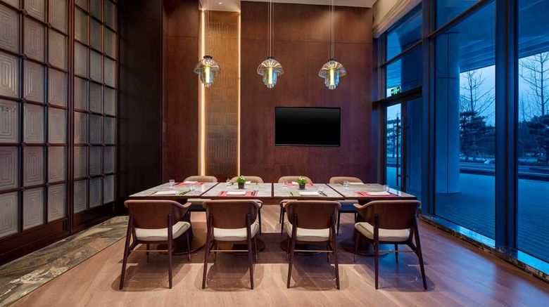 <b>Wyndham Grand Shanxi Xiaohe Xincheng Restaurant</b>. Images powered by <a href="https://iceportal.shijigroup.com/" title="IcePortal" target="_blank">IcePortal</a>.