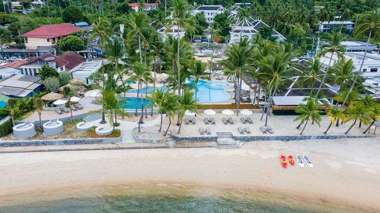 <b>Outrigger Koh Samui Beach Resort Exterior</b>. Images powered by <a href="https://iceportal.shijigroup.com/" title="IcePortal" target="_blank">IcePortal</a>.