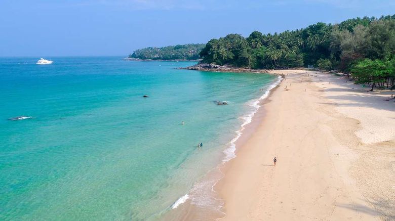 <b>Outrigger Surin Beach Resort Beach</b>. Images powered by <a href="https://iceportal.shijigroup.com/" title="IcePortal" target="_blank">IcePortal</a>.