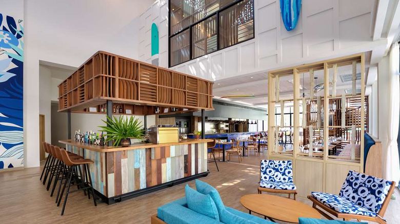 <b>Outrigger Surin Beach Resort Restaurant</b>. Images powered by <a href="https://iceportal.shijigroup.com/" title="IcePortal" target="_blank">IcePortal</a>.