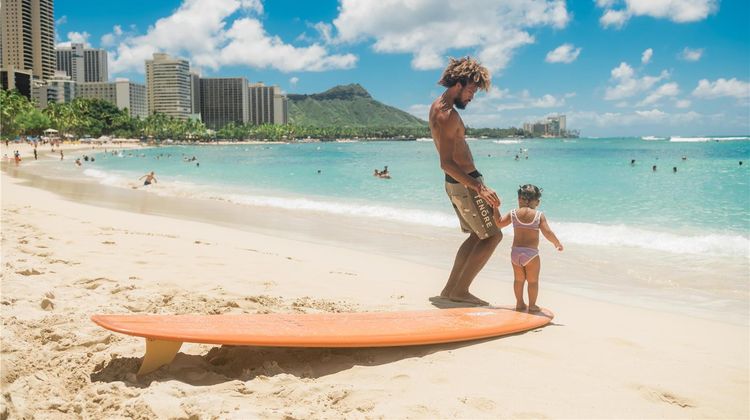Outrigger Waikiki Beach Resort Beach