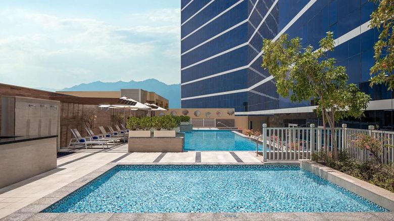 <b>DoubleTree by Hilton Fujairah City Pool</b>. Images powered by <a href="https://iceportal.shijigroup.com/" title="IcePortal" target="_blank">IcePortal</a>.