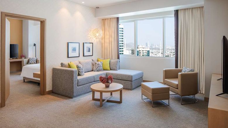 <b>DoubleTree by Hilton Fujairah City Room</b>. Images powered by <a href="https://iceportal.shijigroup.com/" title="IcePortal" target="_blank">IcePortal</a>.