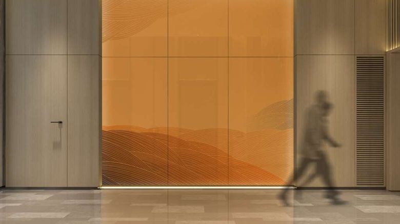 <b>Hilton Garden Inn Hangzhou Xiaoshan Lobby</b>. Images powered by <a href="https://iceportal.shijigroup.com/" title="IcePortal" target="_blank">IcePortal</a>.