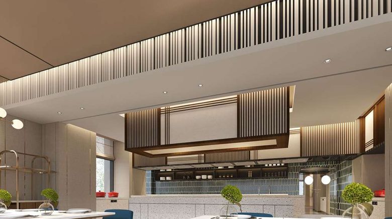<b>Hilton Garden Inn Hangzhou Xiaoshan Restaurant</b>. Images powered by <a href="https://iceportal.shijigroup.com/" title="IcePortal" target="_blank">IcePortal</a>.