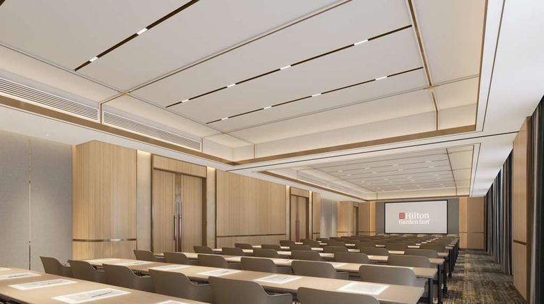 <b>Hilton Garden Inn Hangzhou Xiaoshan Meeting</b>. Images powered by <a href="https://iceportal.shijigroup.com/" title="IcePortal" target="_blank">IcePortal</a>.