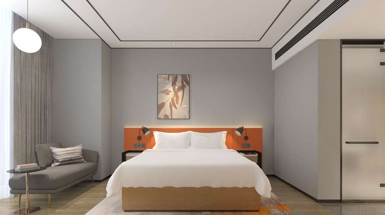 <b>Hilton Garden Inn Hangzhou Xiaoshan Room</b>. Images powered by <a href="https://iceportal.shijigroup.com/" title="IcePortal" target="_blank">IcePortal</a>.