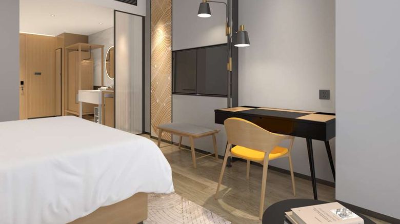 <b>Hilton Garden Inn Hangzhou Xiaoshan Room</b>. Images powered by <a href="https://iceportal.shijigroup.com/" title="IcePortal" target="_blank">IcePortal</a>.