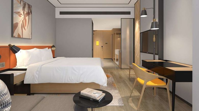 <b>Hilton Garden Inn Hangzhou Xiaoshan Room</b>. Images powered by <a href="https://iceportal.shijigroup.com/" title="IcePortal" target="_blank">IcePortal</a>.