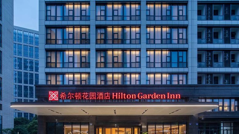 Hilton Garden Inn Hangzhou Xiaoshan Exterior. Images powered by <a href="https://iceportal.shijigroup.com" target="_blank" rel="noopener">Ice Portal</a>.