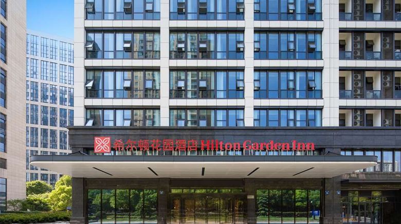 <b>Hilton Garden Inn Hangzhou Xiaoshan Exterior</b>. Images powered by <a href="https://iceportal.shijigroup.com/" title="IcePortal" target="_blank">IcePortal</a>.