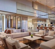 Hyatt Place International Airport Lobby