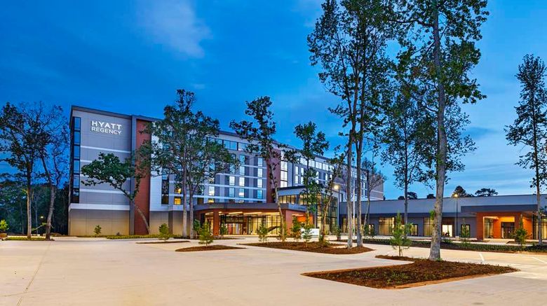 <b>Hyatt Regency Conroe Exterior</b>. Images powered by <a href="https://iceportal.shijigroup.com/" title="IcePortal" target="_blank">IcePortal</a>.