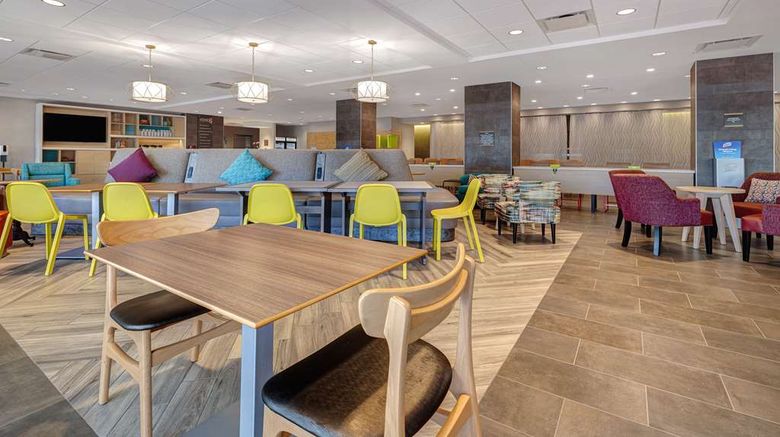 <b>Home2 Suites by Hilton Allentown Airport Lobby</b>. Images powered by <a href="https://iceportal.shijigroup.com/" title="IcePortal" target="_blank">IcePortal</a>.