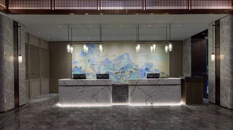 <b>Microtel by Wyndham Changsha West Lobby</b>. Images powered by <a href="https://iceportal.shijigroup.com/" title="IcePortal" target="_blank">IcePortal</a>.