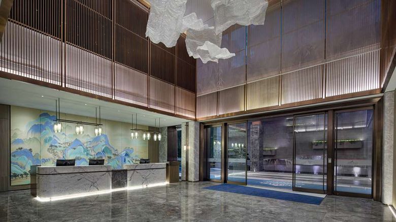 <b>Microtel by Wyndham Changsha West Lobby</b>. Images powered by <a href="https://iceportal.shijigroup.com/" title="IcePortal" target="_blank">IcePortal</a>.