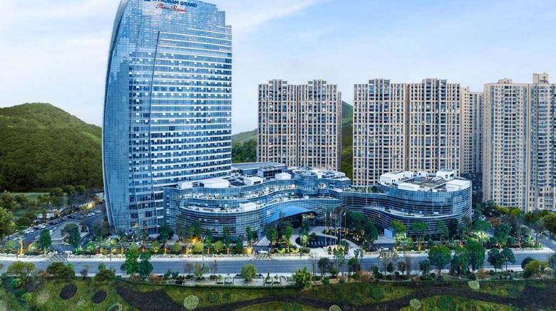 <b>Wyndham Grand Plaza Royale Yujia Anhua Exterior</b>. Images powered by <a href="https://iceportal.shijigroup.com/" title="IcePortal" target="_blank">IcePortal</a>.