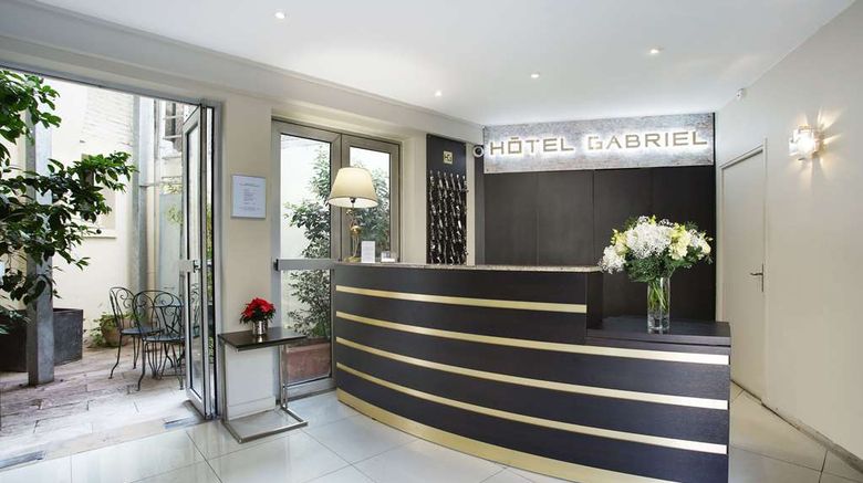 <b>Hotel Gabriel Issy - Porte de Versailles Lobby</b>. Images powered by <a href="https://iceportal.shijigroup.com/" title="IcePortal" target="_blank">IcePortal</a>.