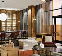 The Godfrey Detroit-Curio Collection Lobby