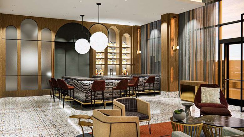 <b>The Godfrey Detroit-Curio Collection Lobby</b>. Images powered by <a href="https://iceportal.shijigroup.com/" title="IcePortal" target="_blank">IcePortal</a>.