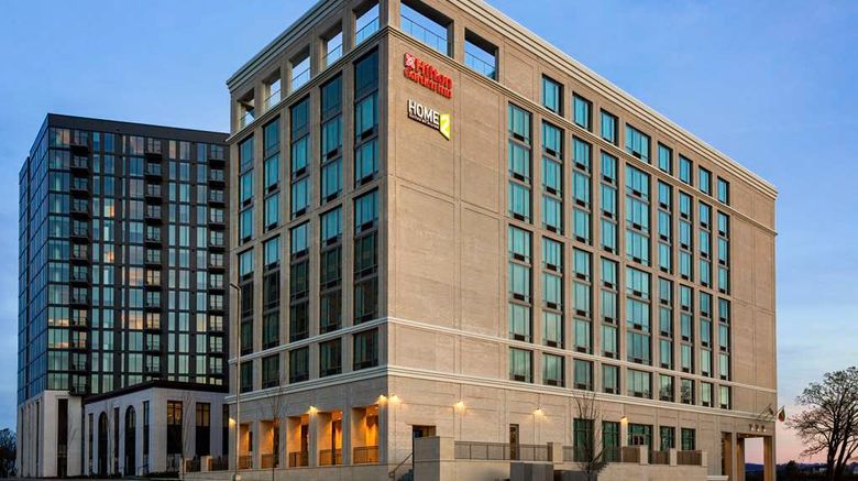 Hilton Garden Inn Nashville West End Ave Exterior. Images powered by <a href="https://iceportal.shijigroup.com" target="_blank" rel="noopener">Ice Portal</a>.