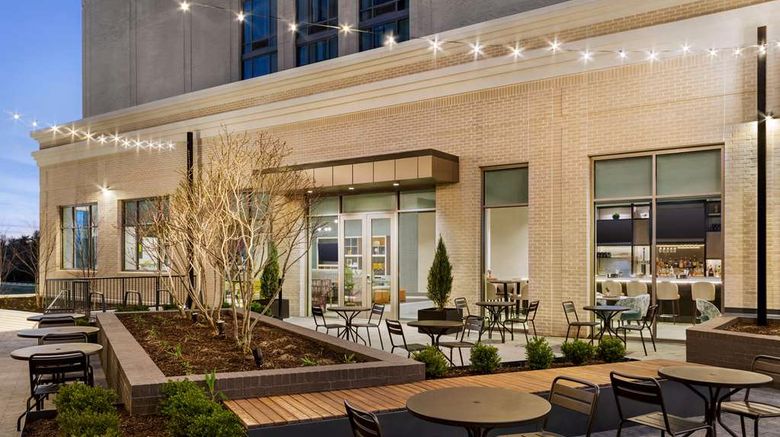 <b>Home2 Suites by Hilton West End Avenue Exterior</b>. Images powered by <a href="https://iceportal.shijigroup.com/" title="IcePortal" target="_blank">IcePortal</a>.