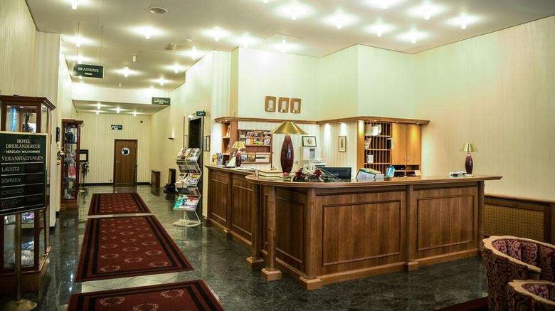 <b>Ringhotel Dreilandereck Zittau Lobby</b>. Images powered by <a href="https://iceportal.shijigroup.com/" title="IcePortal" target="_blank">IcePortal</a>.