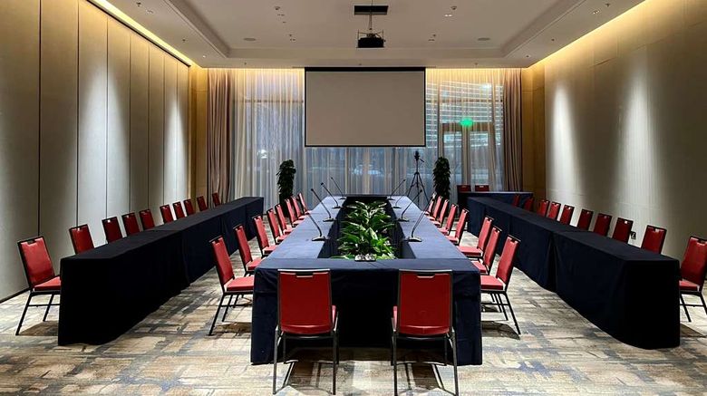 <b>Wyndham Shanxi Xiaohe Xincheng Meeting</b>. Images powered by <a href="https://iceportal.shijigroup.com/" title="IcePortal" target="_blank">IcePortal</a>.