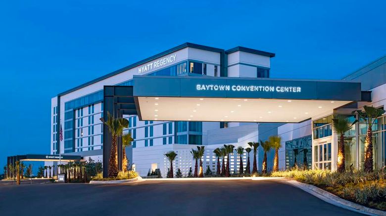Hyatt Regency Baytown Houston Exterior. Images powered by <a href="https://iceportal.shijigroup.com" target="_blank" rel="noopener">Ice Portal</a>.