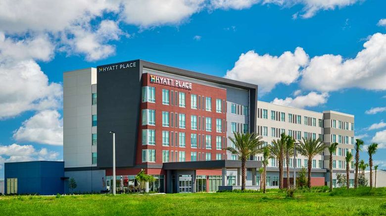Hyatt Place Melbourne Airport Exterior. Images powered by <a href="https://iceportal.shijigroup.com" target="_blank" rel="noopener">Ice Portal</a>.