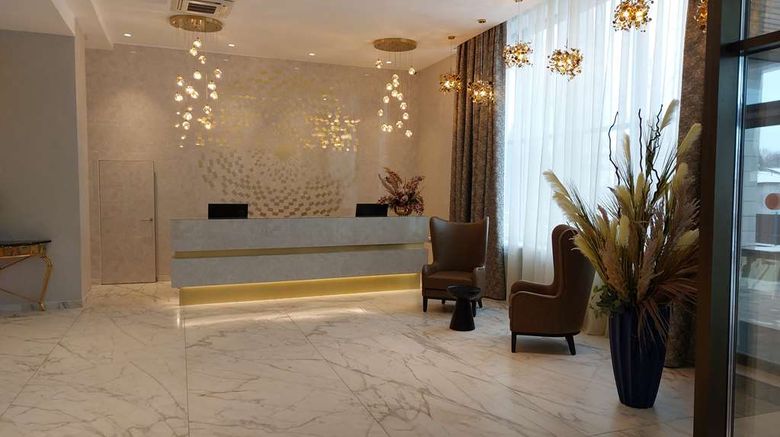 <b>Best Western Plus Oskemen Lobby</b>. Images powered by <a href="https://iceportal.shijigroup.com/" title="IcePortal" target="_blank">IcePortal</a>.