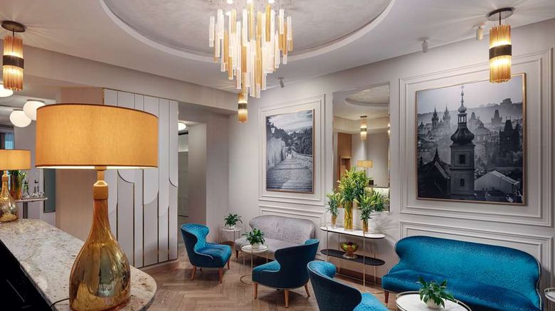 <b>Allure Hotel & Residence Prague Lobby</b>. Images powered by <a href="https://iceportal.shijigroup.com/" title="IcePortal" target="_blank">IcePortal</a>.