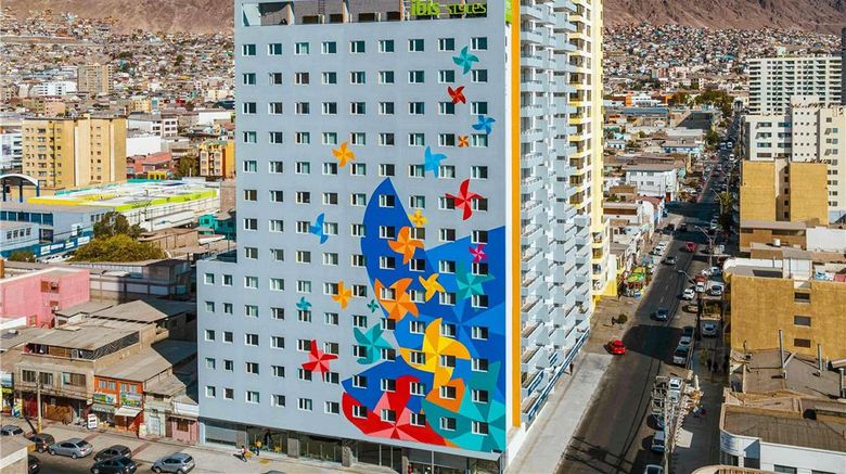 <b>Ibis Styles Antofagasta Exterior</b>. Images powered by <a href="https://iceportal.shijigroup.com/" title="IcePortal" target="_blank">IcePortal</a>.