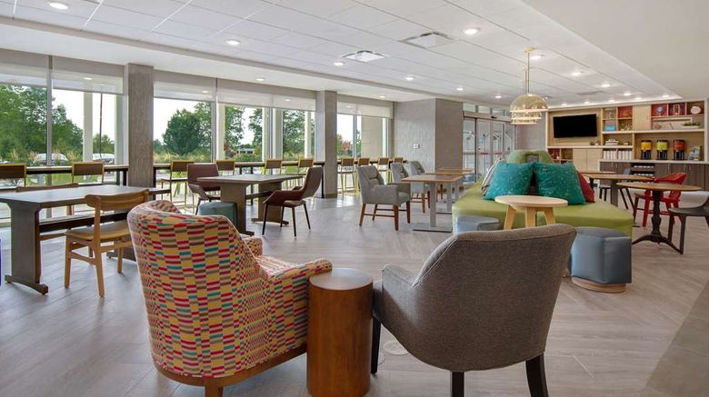 <b>Home2 Sts by Hilton Grand Rapids Airport Lobby</b>. Images powered by <a href="https://iceportal.shijigroup.com/" title="IcePortal" target="_blank">IcePortal</a>.
