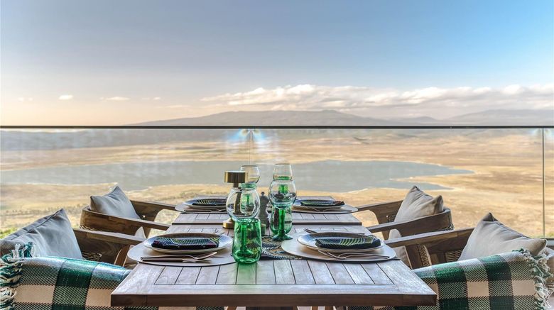 <b>Ngorongoro Lodge Melia Collection Restaurant</b>. Images powered by <a href="https://iceportal.shijigroup.com/" title="IcePortal" target="_blank">IcePortal</a>.