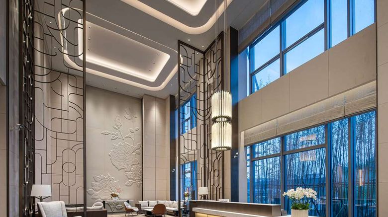 <b>Wyndham Changzhou Xinbei Lobby</b>. Images powered by <a href="https://iceportal.shijigroup.com/" title="IcePortal" target="_blank">IcePortal</a>.