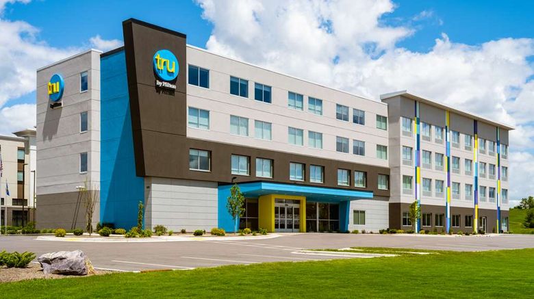 Tru by Hilton Wisconsin Dells Exterior. Images powered by <a href="https://iceportal.shijigroup.com" target="_blank" rel="noopener">Ice Portal</a>.