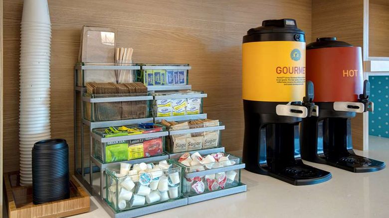 <b>Home2 Suites by Hilton Las Vegas North Restaurant</b>. Images powered by <a href="https://iceportal.shijigroup.com/" title="IcePortal" target="_blank">IcePortal</a>.