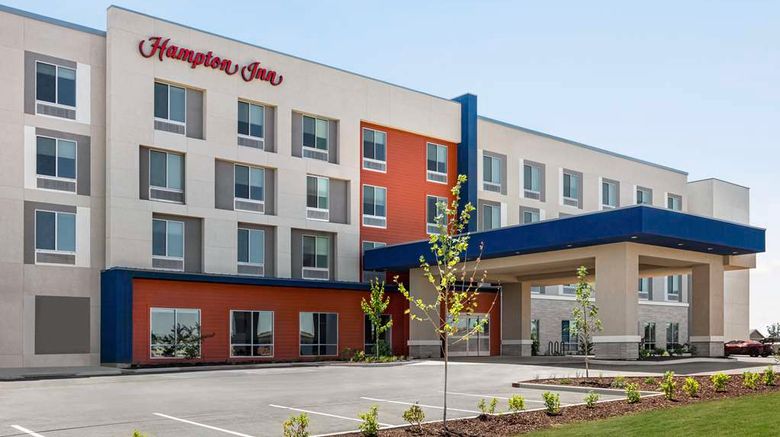 <b>Hampton Inn Stockton Exterior</b>. Images powered by <a href="https://iceportal.shijigroup.com/" title="IcePortal" target="_blank">IcePortal</a>.