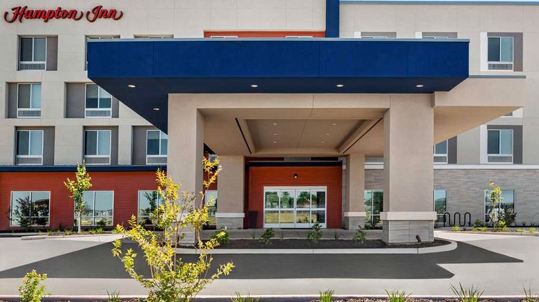 <b>Hampton Inn Stockton Exterior</b>. Images powered by <a href="https://iceportal.shijigroup.com/" title="IcePortal" target="_blank">IcePortal</a>.