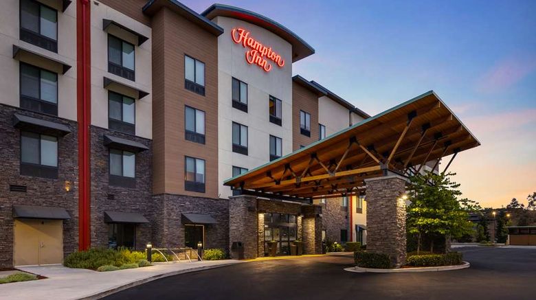 Hampton Inn San Jose Cherry Ave Exterior. Images powered by <a href="https://iceportal.shijigroup.com" target="_blank" rel="noopener">Ice Portal</a>.