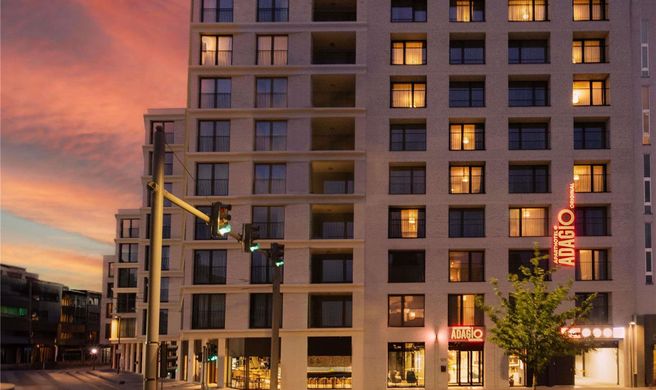 Aparthotel Adagio Antwerp City Center Exterior