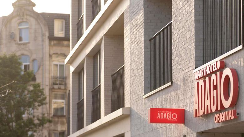 <b>Aparthotel Adagio Antwerp City Center Exterior</b>. Images powered by <a href="https://iceportal.shijigroup.com/" title="IcePortal" target="_blank">IcePortal</a>.