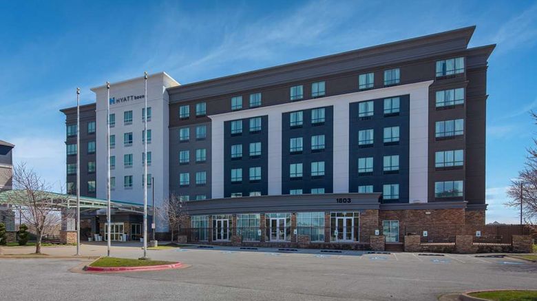Hyatt House Bentonville/Rogers Exterior. Images powered by <a href="https://iceportal.shijigroup.com" target="_blank" rel="noopener">Ice Portal</a>.